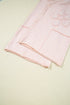 Mineral Wash Flower Applique Drawstring Cropped Wide Leg Pants